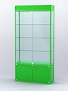 Витрина "АЛПРО" №1-300-2 (задняя стенка - стекло) , Зеленый
