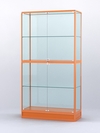 Витрина "АЛПРО" №4-400-2 (задняя стенка - стекло) , Оранжевый