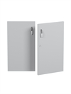 Комплект дверок для прилавка "ЭКОНОМ" №7 шириной 600мм (низкие), Серый