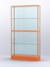 Витрина "АЛПРО" №4-300-2 (задняя стенка - стекло) , Оранжевый