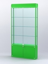 Витрина "АЛПРО" №1-200-2 (задняя стенка - стекло) , Зеленый