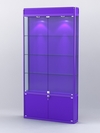 Витрина "АЛПРО" №1-200-1 (задняя стенка - ДВП) , Фиолетовый