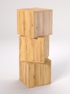 Комплект демонстрационных кубов №1, Дуб Золотистый