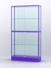 Витрина "АЛПРО" №4-300-2 (задняя стенка - стекло) , Фиолетовый