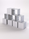 Комплект демонстрационных кубов №11, Серый