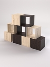 Комплект демонстрационных кубов №11, Дуб Венге и Дуб Сонома