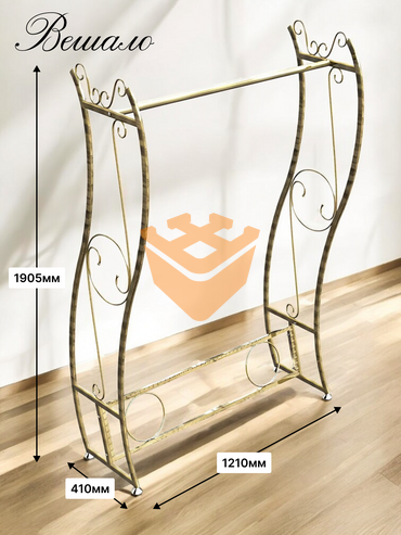 Вешало "Барокко" HZ-014B