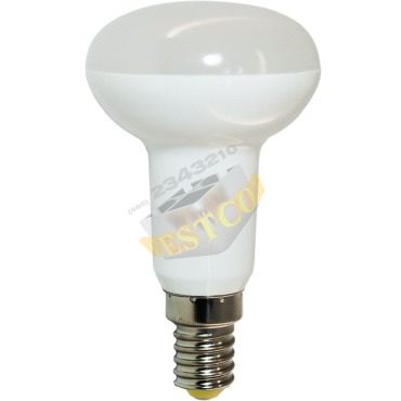 Лампа светодиодная 7W, 230V, E14, 6400K (холодный белый)