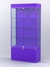 Витрина "АЛПРО" №1-400-1 (задняя стенка - ДВП)  Фиолетовый