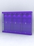 Витрина "АЛПРО" №3-3м-300-1 (задняя стенка - ДВП) Фиолетовый