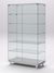Витрина стеклянная "ПРИМАВЕРА МОДЕРН" №505 (с дверками, задняя стенка - стекло) Серый