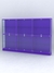 Витрина "АЛПРО" №4-3м-300-1 (задняя стенка - ДВП)  Фиолетовый
