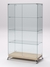 Витрина стеклянная "ПРИМАВЕРА КЛАССИК" №5 (с дверками, задняя стенка - стекло) Дуб Сонома