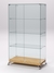 Витрина стеклянная "ПРИМАВЕРА КЛАССИК" №5 (с дверками, задняя стенка - стекло) Дуб Золотистый