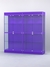 Витрина "АЛПРО" №3-2м-500-1 (задняя стенка - ДВП)  Фиолетовый