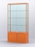 Витрина "АЛПРО" №2-300-2 (задняя стенка - стекло) Оранжевый