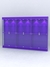 Витрина "АЛПРО" №3-3м-200-1 (задняя стенка - ДВП) Фиолетовый