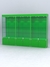Витрина "АЛПРО" №1-3м-500-1 (задняя стенка - ДВП)  Зеленый