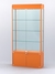 Витрина "АЛПРО" №1-300-2 (задняя стенка - стекло)  Оранжевый