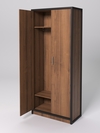Шкаф для одежды НТ-590Ш "СТРОНГ" в стиле ЛОФТ, Орех