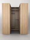 Комплект гардеробных шкафов "Комфорт" №2, Кокоболо натуральный Н3012 ST22