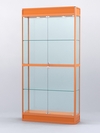 Витрина "АЛПРО" №3-300-2 (задняя стенка - стекло), Оранжевый