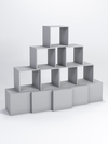 Комплект демонстрационных кубов №4, Серый