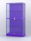Витрина "АЛПРО" №4-500-1 (задняя стенка - ДВП) , Фиолетовый