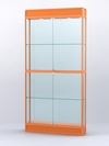 Витрина "АЛПРО" №3-200-2 (задняя стенка - стекло), Оранжевый