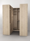 Комплект гардеробных шкафов "Комфорт" №3, Дуб Сонома