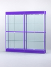 Витрина "АЛПРО" №3-2м-300-2 (задняя стенка - стекло) , Фиолетовый