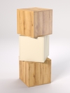 Комплект демонстрационных кубов №1, Крем Вайс и Дуб Золотистый