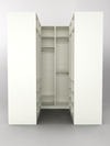 Комплект гардеробных шкафов "Комфорт" №2, Белый