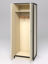 Шкаф офисный для одежды глубокий ШО-32 "СТРОНГ" в стиле ЛОФТ, Крем Вайс