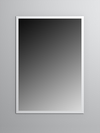 Зеркало настенное Стронг №3 1600х1200мм в стиле ЛОФТ, Белый