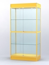 Витрина "АЛПРО" №3-500-2 (задняя стенка - стекло), Желтый