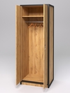 Шкаф офисный для одежды глубокий ШО-32 "СТРОНГ" в стиле ЛОФТ, Дуб Золотистый