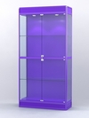 Витрина "АЛПРО" №3-400-1 (задняя стенка - ДВП) , Фиолетовый