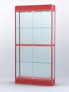 Витрина "АЛПРО" №3-300-2 (задняя стенка - стекло), Красный