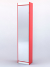 Стеллаж-накопитель из ДСП зеркальный №1, Красный + Белый