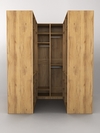 Комплект гардеробных шкафов "Комфорт" №2, Дуб Золотистый U1148