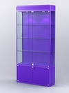 Витрина "АЛПРО" №1-300-1 (задняя стенка - ДВП) , Фиолетовый