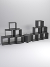 Комплект демонстрационных кубов №5, Черный