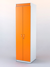 Шкаф "АПТЕКА" №1 , Белый + Оранжевый