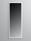 Зеркало настенное Стронг №1 1600х600мм в стиле ЛОФТ, Белый
