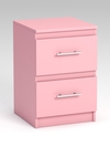 Комод Мульм с двумя ящиками, Фламинго розовый