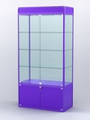 Витрина "АЛПРО" №1-500-2 (задняя стенка - стекло) , Фиолетовый