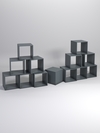 Комплект демонстрационных кубов №5, Темно-Серый