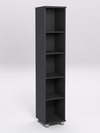 Стеллаж высокий узкий НТ-540, Черный
