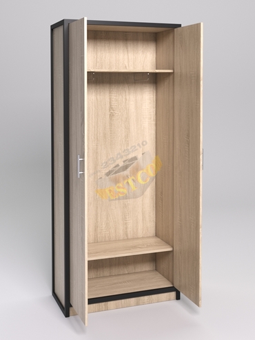 Шкаф для одежды НТ-590Ш "СТРОНГ" в стиле ЛОФТ